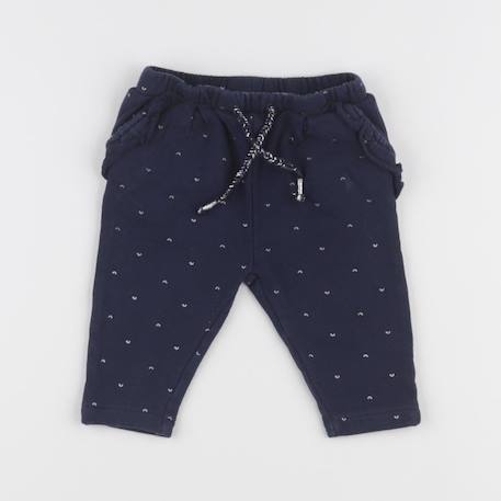 Pantalon - 6 mois Bleu 1 - vertbaudet enfant 