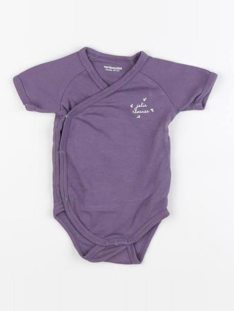 Body - 6 mois Violet 1 - vertbaudet enfant 