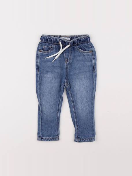 Jean - 6 mois Bleu 1 - vertbaudet enfant 