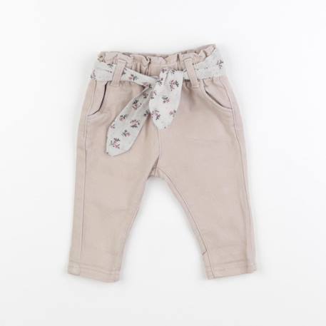 Jean - 3 mois Beige 1 - vertbaudet enfant 