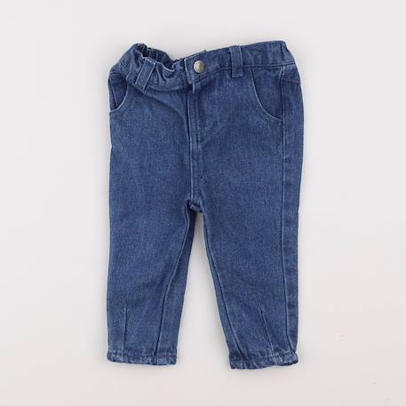 Jean - 6 mois Bleu 1 - vertbaudet enfant 