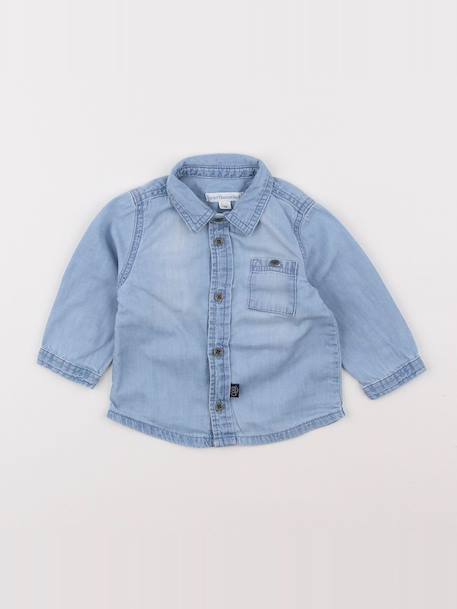 Chemise - 6 mois Bleu 1 - vertbaudet enfant 