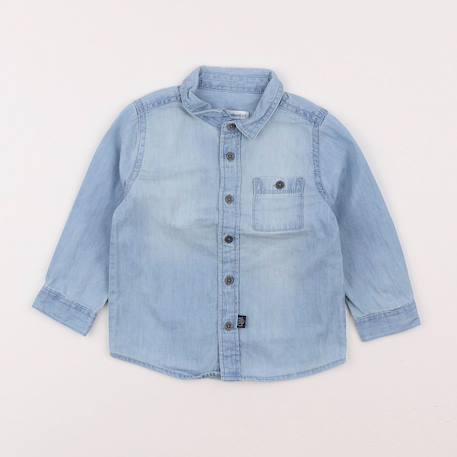 Chemise - 18 mois Bleu 1 - vertbaudet enfant 