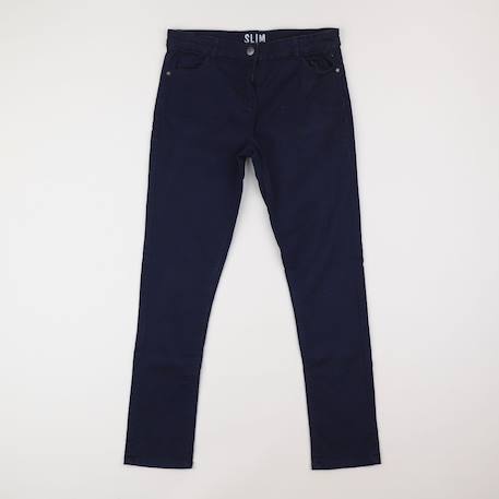 Pantalon - 12 ans Bleu 1 - vertbaudet enfant 