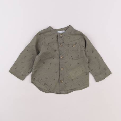 Chemise - 9 mois Vert 1 - vertbaudet enfant 