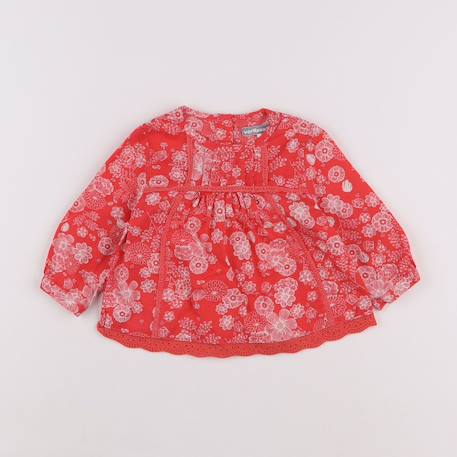Blouse - 3 mois Rouge 1 - vertbaudet enfant 