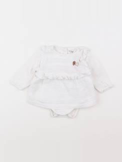 Seconde main-Fille-Body bébé-Body robe - 3 mois