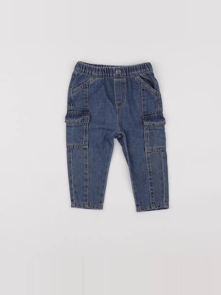 Jean - 9 mois Bleu 1 - vertbaudet enfant 
