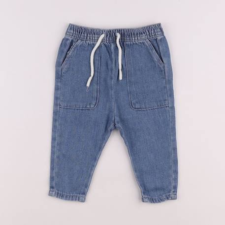 Jean - 6 mois Bleu 1 - vertbaudet enfant 