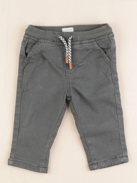 Pantalon - 9 mois Vert 1 - vertbaudet enfant 