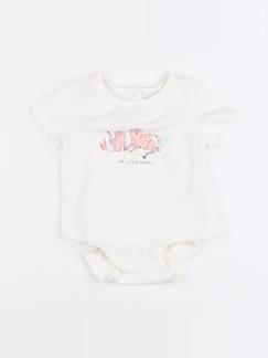 Seconde main-Fille-Body bébé-Body tee-shirt - 3 mois