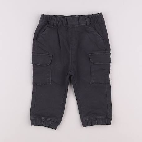 Pantalon - 12 mois Gris 1 - vertbaudet enfant 