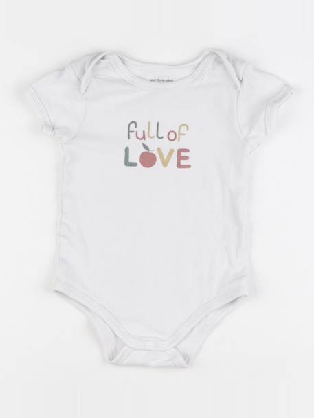 Body - 36 mois Blanc 1 - vertbaudet enfant 