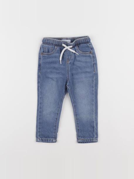 Jean - 9 mois Bleu 1 - vertbaudet enfant 