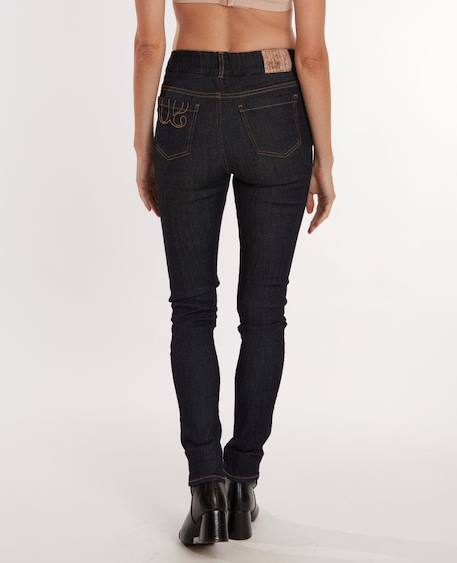 Jean de grossesse et post-partum slim sharon Brut+Noir 3 - vertbaudet enfant 
