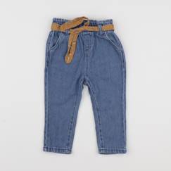 Seconde main-Fille-Pantalon-Jean - 12 mois