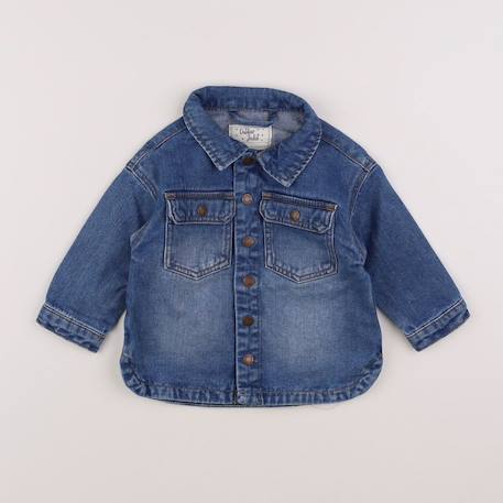 Chemise - 12 mois Bleu 1 - vertbaudet enfant 