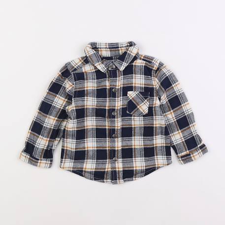 Chemise - 12 mois Bleu 1 - vertbaudet enfant 