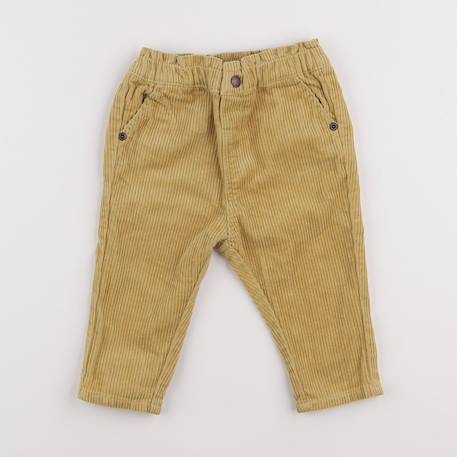 Pantalon - 9 mois Jaune 1 - vertbaudet enfant 