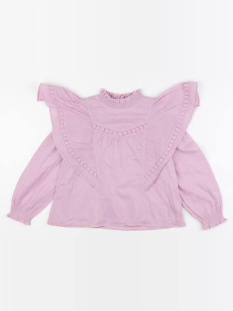 Blouse - 8 ans Rose 1 - vertbaudet enfant 