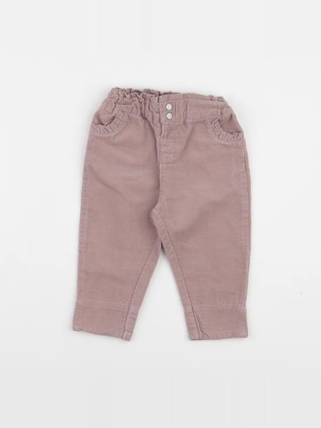 Pantalon - 9 mois Rose 1 - vertbaudet enfant 