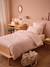 Taie d'oreiller percale de coton 'marcelle' Bleu vert+Rose 10 - vertbaudet enfant 