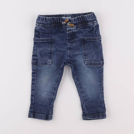 Jean - 9 mois Bleu 1 - vertbaudet enfant 