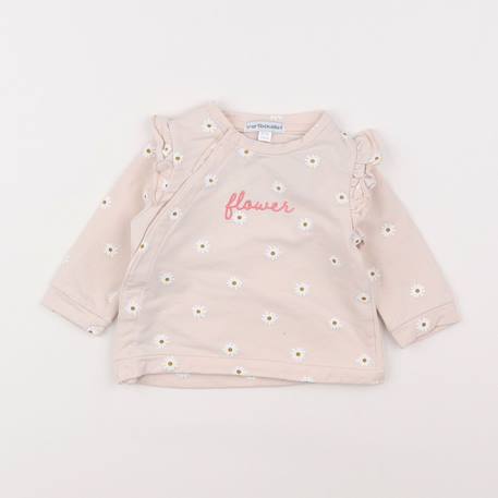 Sweat - 6 mois Rose 1 - vertbaudet enfant 