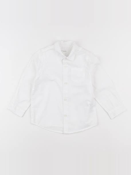 Chemise - 3 ans Blanc 1 - vertbaudet enfant 