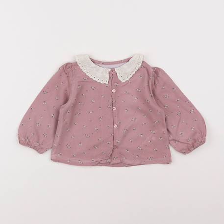 Blouse - 6 mois Rose 1 - vertbaudet enfant 