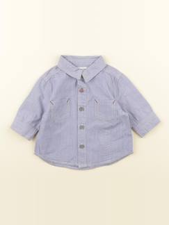 Seconde main-Garçon-Chemise imprimé au dos - 3 mois