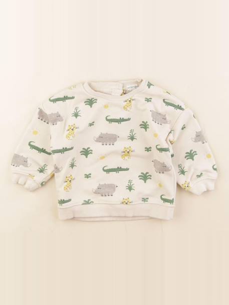 Sweat - 12 mois Beige 1 - vertbaudet enfant 