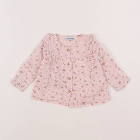Blouse - 6 mois Rose 1 - vertbaudet enfant 
