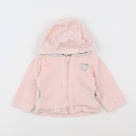 Sweat - 3 mois Rose 1 - vertbaudet enfant 