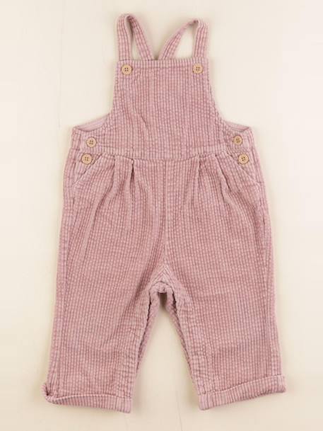 Salopette - 12 mois Rose 1 - vertbaudet enfant 