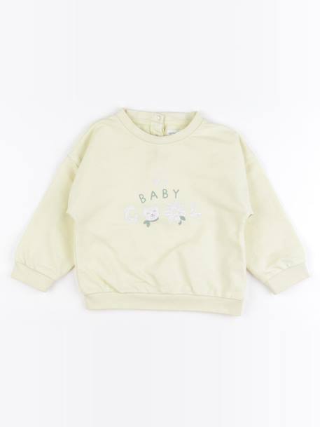 Sweat - 24 mois Jaune 1 - vertbaudet enfant 