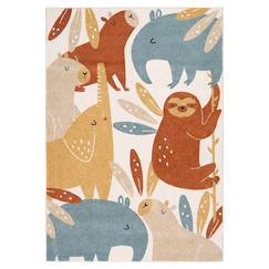Linge de maison et décoration-Décoration-Tapis-Tapis jungle sunrise