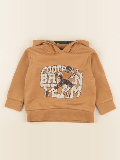 Sweat - 3 ans Orange 1 - vertbaudet enfant 