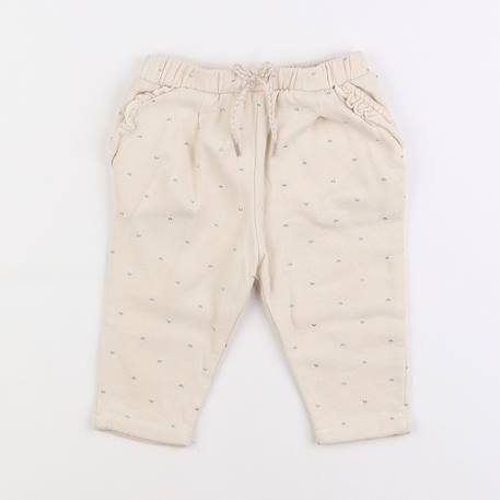 Pantalon velours - 9 mois Beige 1 - vertbaudet enfant 