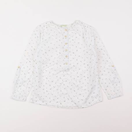 Blouse - 8 ans Blanc 1 - vertbaudet enfant 