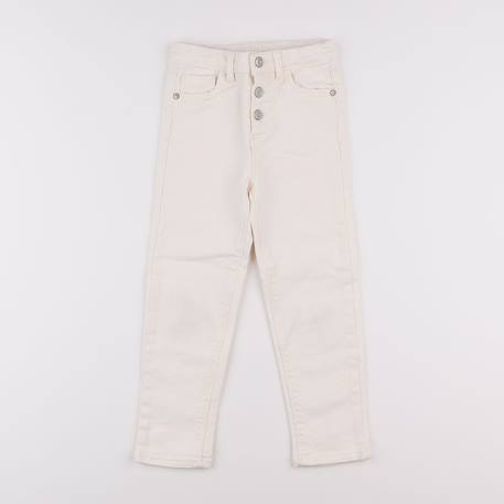 Jean - 5 ans Blanc 1 - vertbaudet enfant 