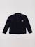 Sweat velours - 10 ans Bleu 1 - vertbaudet enfant 