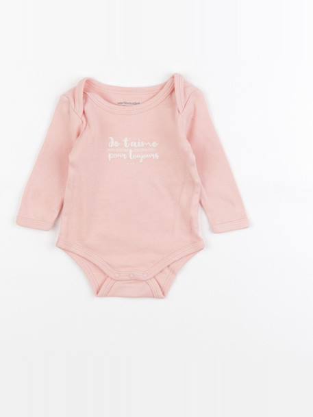 Body - 3 mois Rose 1 - vertbaudet enfant 