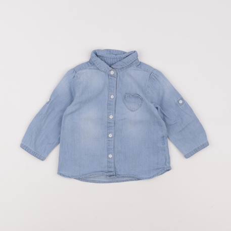 Blouse - 9 mois Bleu 1 - vertbaudet enfant 
