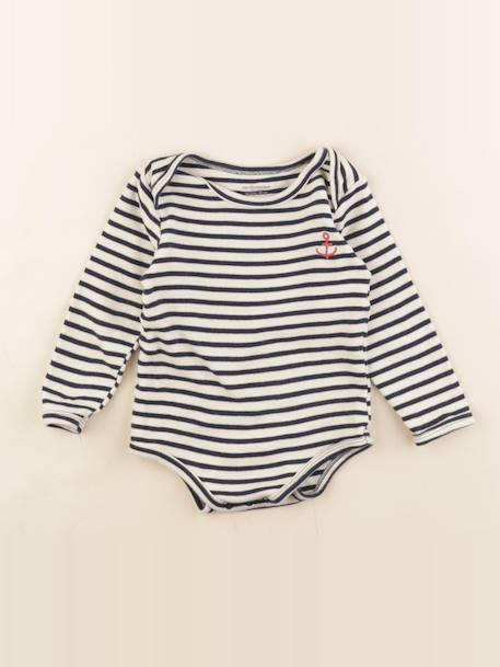 Body - 36 mois Blanc, bleu 1 - vertbaudet enfant 