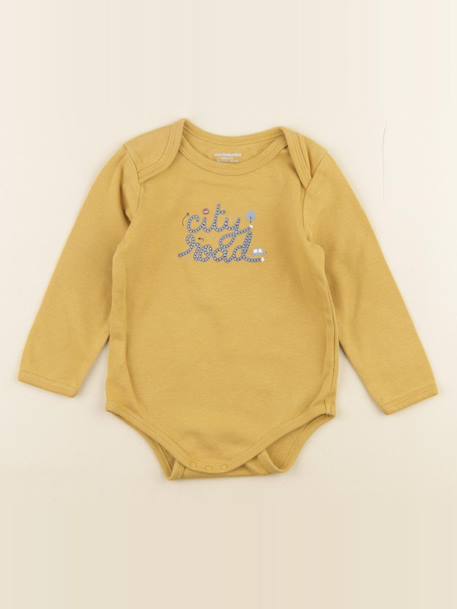 Body - 24 mois Jaune 1 - vertbaudet enfant 