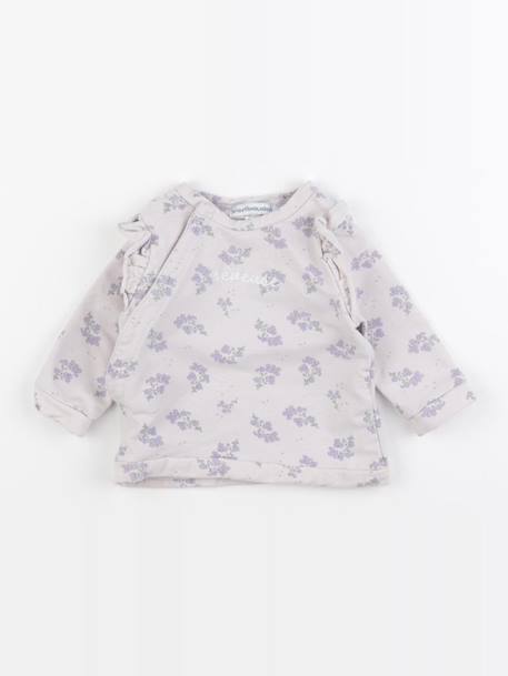 Sweat - 6 mois Violet 1 - vertbaudet enfant 