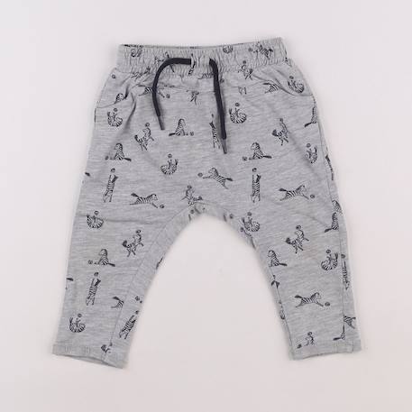 Sarouel - 6 mois Gris 1 - vertbaudet enfant 