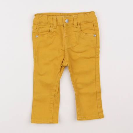 Pantalon - 12 mois Jaune 1 - vertbaudet enfant 