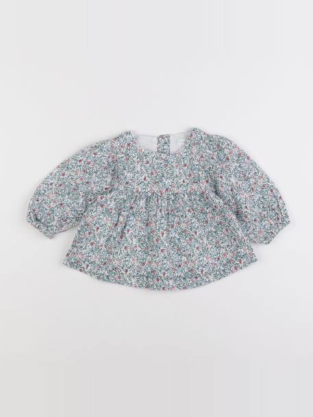 Blouse - 6 mois Vert 1 - vertbaudet enfant 